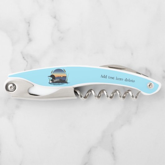 Loon Sunset Blue Kurkentrekker (Voorkant)