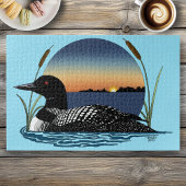 Loon Sunset Blue Legpuzzel