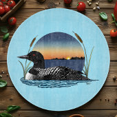 Loon Sunset Blue Snijplank