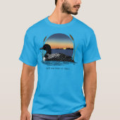 Loon Sunset Blue T-shirt (Voorkant)