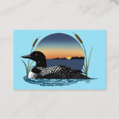 Loon Sunset Blue Visitekaartje (Voorkant)