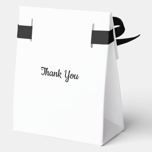 Loon Under Full Moon Gift Favor Box Bedankdoosjes (Achterkant)