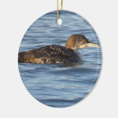 Loon Vogelornament Keramisch Ornament (Links)