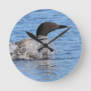 Loon Wall-klok Ronde Klok