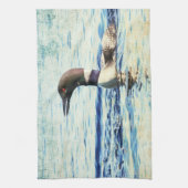 Loon Waterverf Art Kitchen Towel Theedoek (Verticaal)