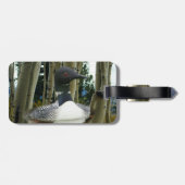 Loon Wilderness Bagagelabel (Achterkant horizontaal)