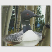 Loon Wilderness Cadeaupapier (Vlak)