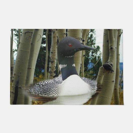Loon Wilderness Deurmat (Voorkant)