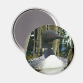 Loon Wilderness Magneet (Voorkant / Achterkant)