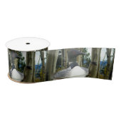 Loon Wilderness Satijnen Lint (Spoel)