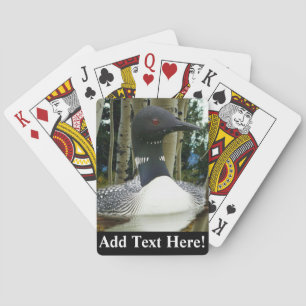 Loon Wilderness-speelkaarten Pokerkaarten