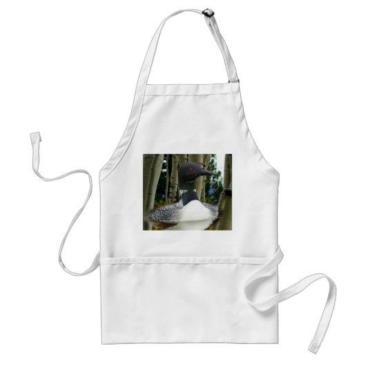 Loon Wilderness Standaard Schort (Voorkant)