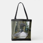 Loon Wilderness Tote Bag (Achterkant)