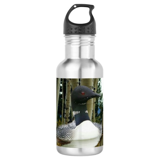 Loon Wilderness Waterfles (Voorkant)