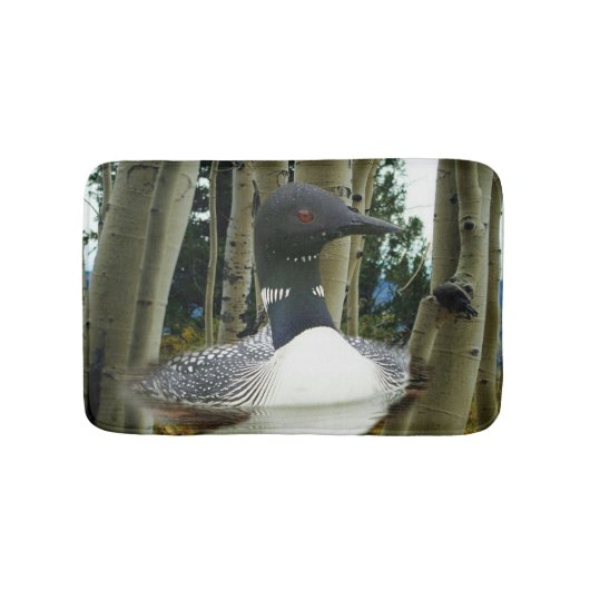 Loon-wildernis Badmat (Voorkant)