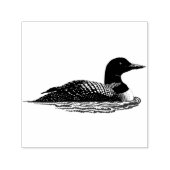 Loon Zonsondergang Bruiloft Zelfinktende Stempel (Design)
