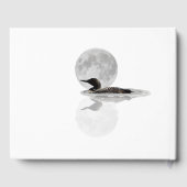 Loon zwaait in het moonlight gastboek gastenboek (Achterkant)