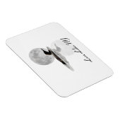 Loon zwemt in de mobiele draagtas magneet (Rechterzijde)