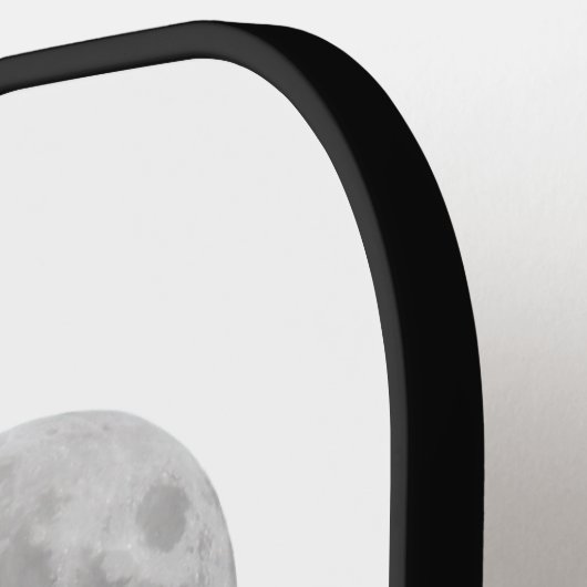 Loon zwemt in de Moonlight Pickleball Paddle (Links Detail)