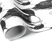 Loon-zwemvogels Art Thunder_Cove Cadeaupapier (Rol Hoek)