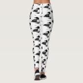 Loon-zwemvogels Art Thunder_Cove Leggings (Achterkant)