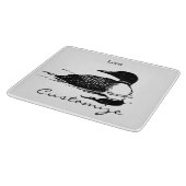 Loon-zwemvogels Art Thunder_Cove Snijplank (Hoek)