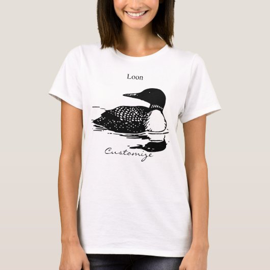 Loon-zwemvogels Art Thunder_Cove T-shirt (Voorkant)