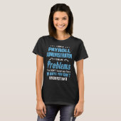 Loonadministrateur T-shirt (Voorkant volledig)