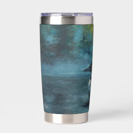 "Loonell" een Moederdag-schilderij Geïsoleerde Drinkbeker