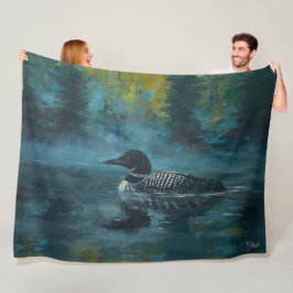 Loonell - Loon Eend Fleece Deken
