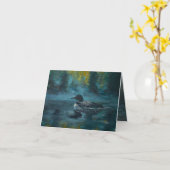Loonell - Loon eend kaart (Gele Bloem)