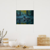 Loonell - Loon Eend Poster (Keuken)