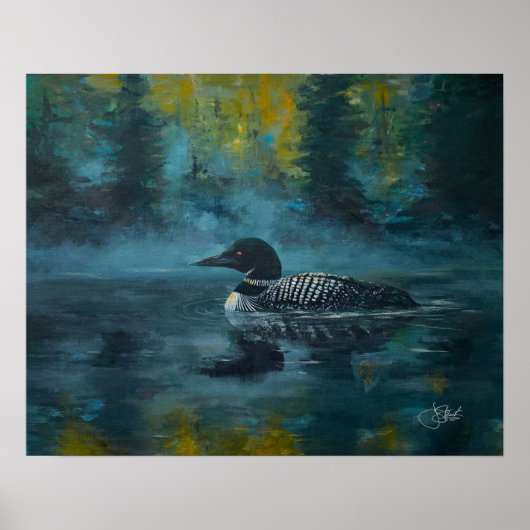 Loonell - Loon Eend Poster (Voorkant)