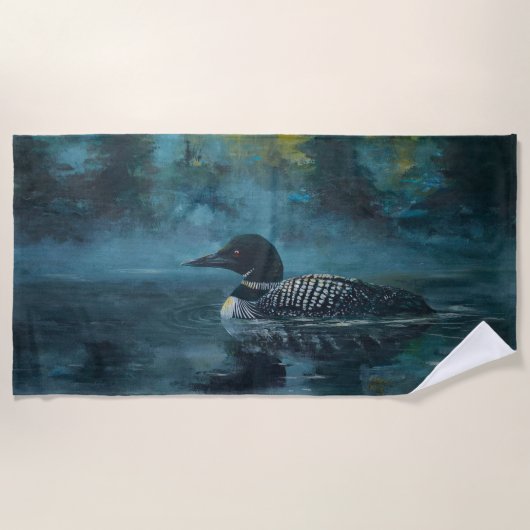 Loonell - Loon Eend Strandlaken (Voorkant)