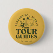 LOONEY TUNES™ | ACME Tour Guides Ronde Button 5,7 Cm (Voorkant)