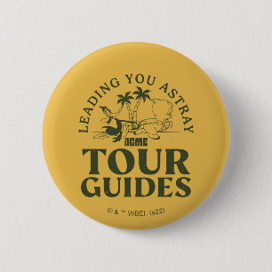 LOONEY TUNES™   ACME Tour Guides Ronde Button 5,7 Cm