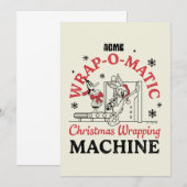 LOONEY TUNES™ | ACME Wrap-O-Matic Inpakmachine Notitiekaartje (Voorkant / Achterkant)