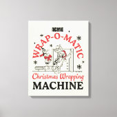 LOONEY TUNES™ | ACME Wrap-O-Matic Wrapping Machine Canvas Afdruk (Voorkant)