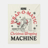 LOONEY TUNES™ | ACME Wrap-O-Matic Wrapping Machine Fleece Deken (Voorkant)