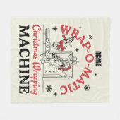 LOONEY TUNES™ | ACME Wrap-O-Matic Wrapping Machine Fleece Deken (Voorkant (Horizontaal))