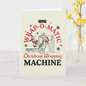 LOONEY TUNES™ | ACME Wrap-O-Matic Wrapping Machine Kaart (Gele Bloem)