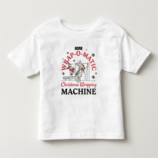 LOONEY TUNES™ | ACME Wrap-O-Matic Wrapping Machine Kinder Shirts (Voorkant)