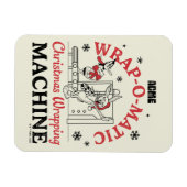 LOONEY TUNES™ | ACME Wrap-O-Matic Wrapping Machine Magneet (Horizontaal)