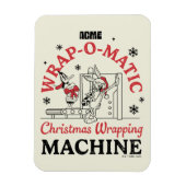 LOONEY TUNES™ | ACME Wrap-O-Matic Wrapping Machine Magneet (Verticaal)