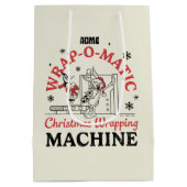 LOONEY TUNES™ | ACME Wrap-O-Matic Wrapping Machine Medium Cadeauzakje (Achterkant)