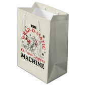 LOONEY TUNES™ | ACME Wrap-O-Matic Wrapping Machine Medium Cadeauzakje (Achterkant Gekanteld)