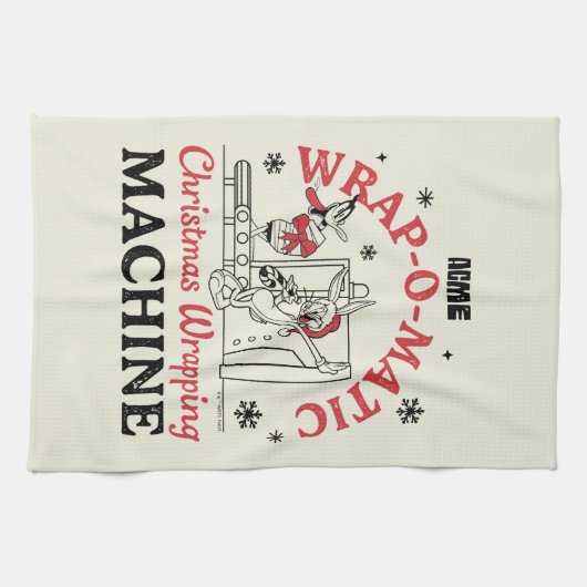 LOONEY TUNES™ | ACME Wrap-O-Matic Wrapping Machine Theedoek (Horizontaal)