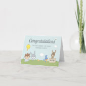 LOONEY TUNES™ Baby shower | Gefeliciteerd Kaart (Voorkant)