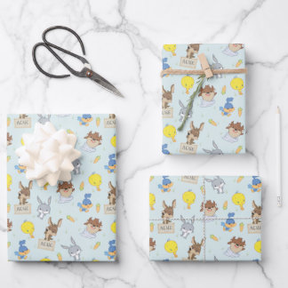 LOONEY TUNES™ Baby shower Inpakpapier Vel