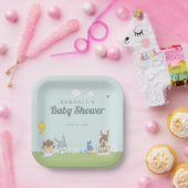 LOONEY TUNES™ Baby shower Papieren Bordje (Feest)